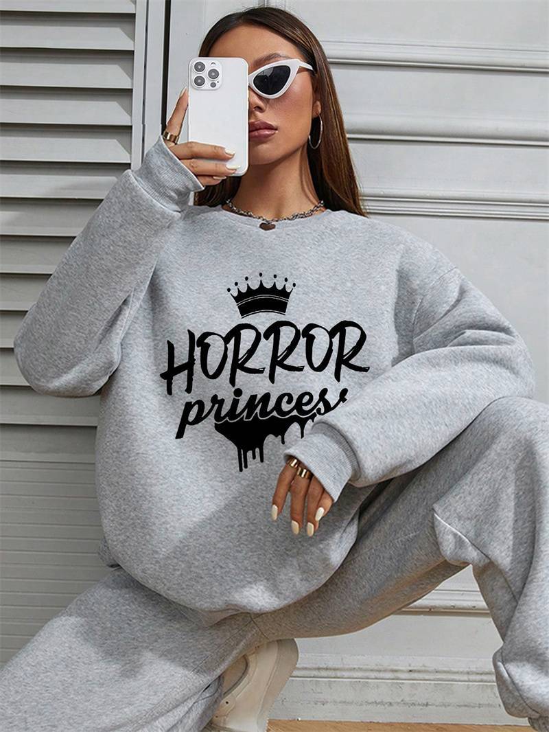 Women's Horror Princess Long Sleeve Sweatshirt