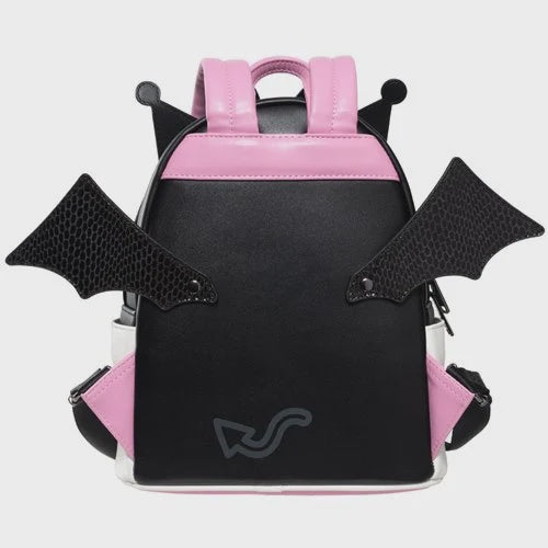 Sanrio Kuromi Devilish Winged Mini Backpack   Entertainment Earth Exclusive