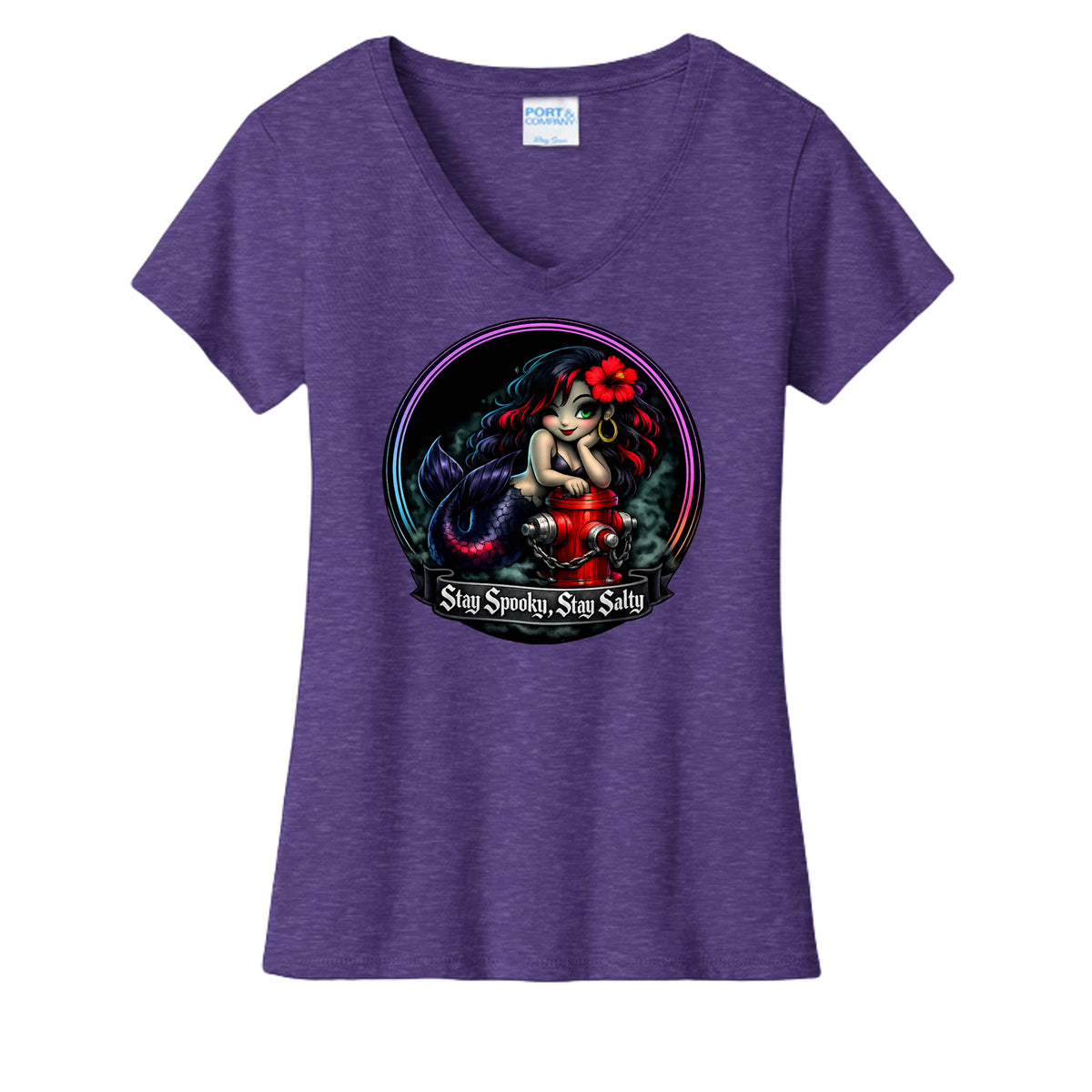 Team Purple Heather - LPC455V - FRONT