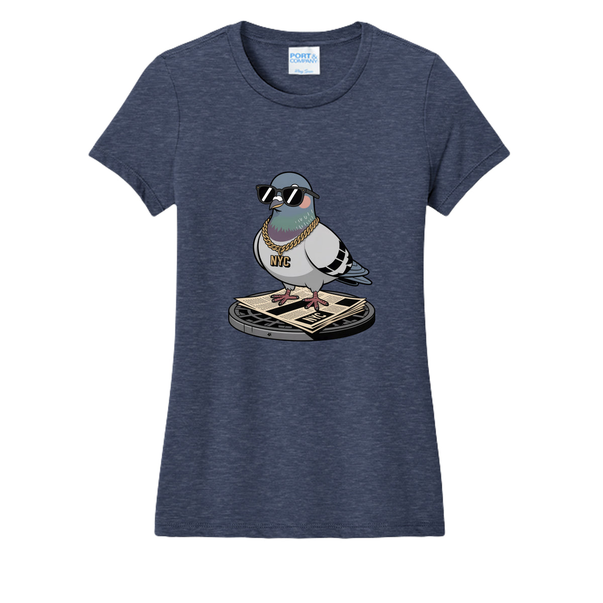 Heather Navy - LPC450 - FRONT