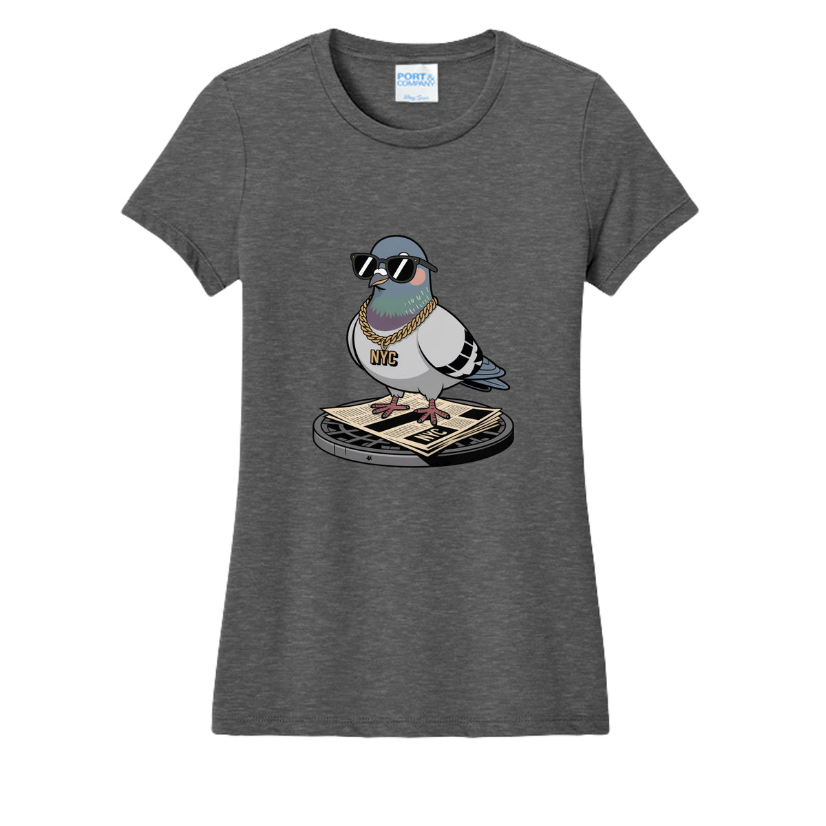 Dark Heather Grey - LPC450 - FRONT