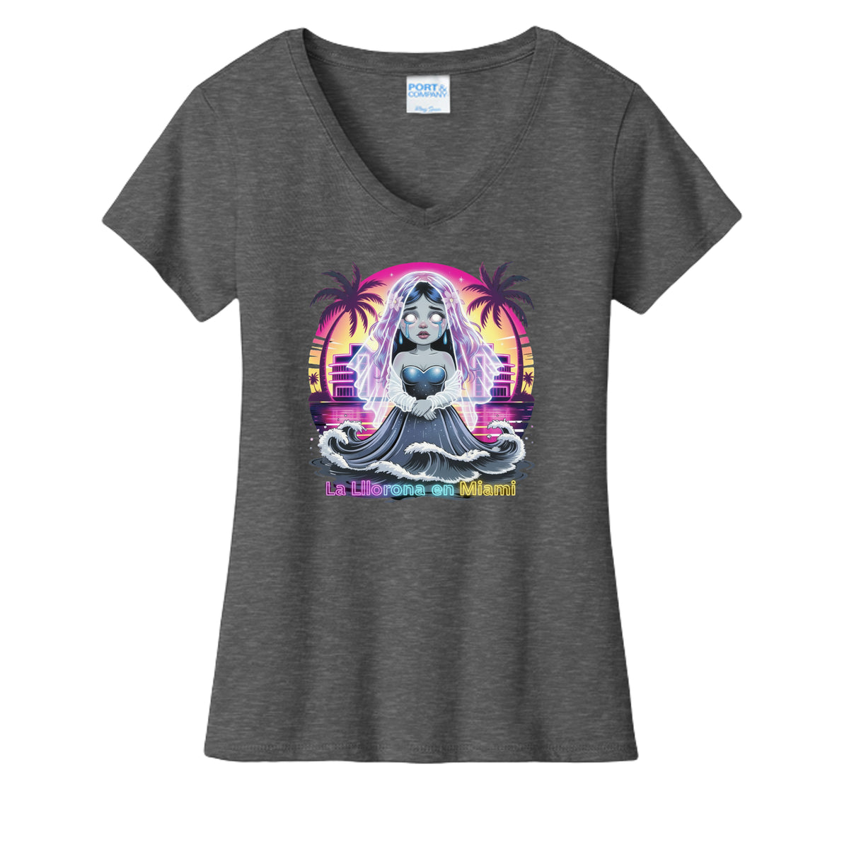 Dark Heather Grey - LPC450V - FRONT